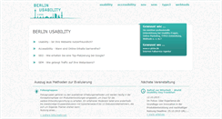 Desktop Screenshot of berlin-usability.de